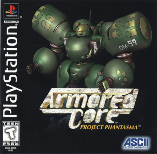 Armored Core - Project Phantasma (USA) Cover